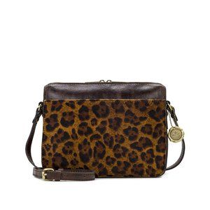 NWTS!Patricia Nash Nazaire Leopard Haircalf Bag